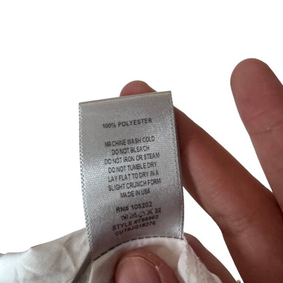 Chalet Et Ceci white striped button-up jacket US M - Picture 7 of 7